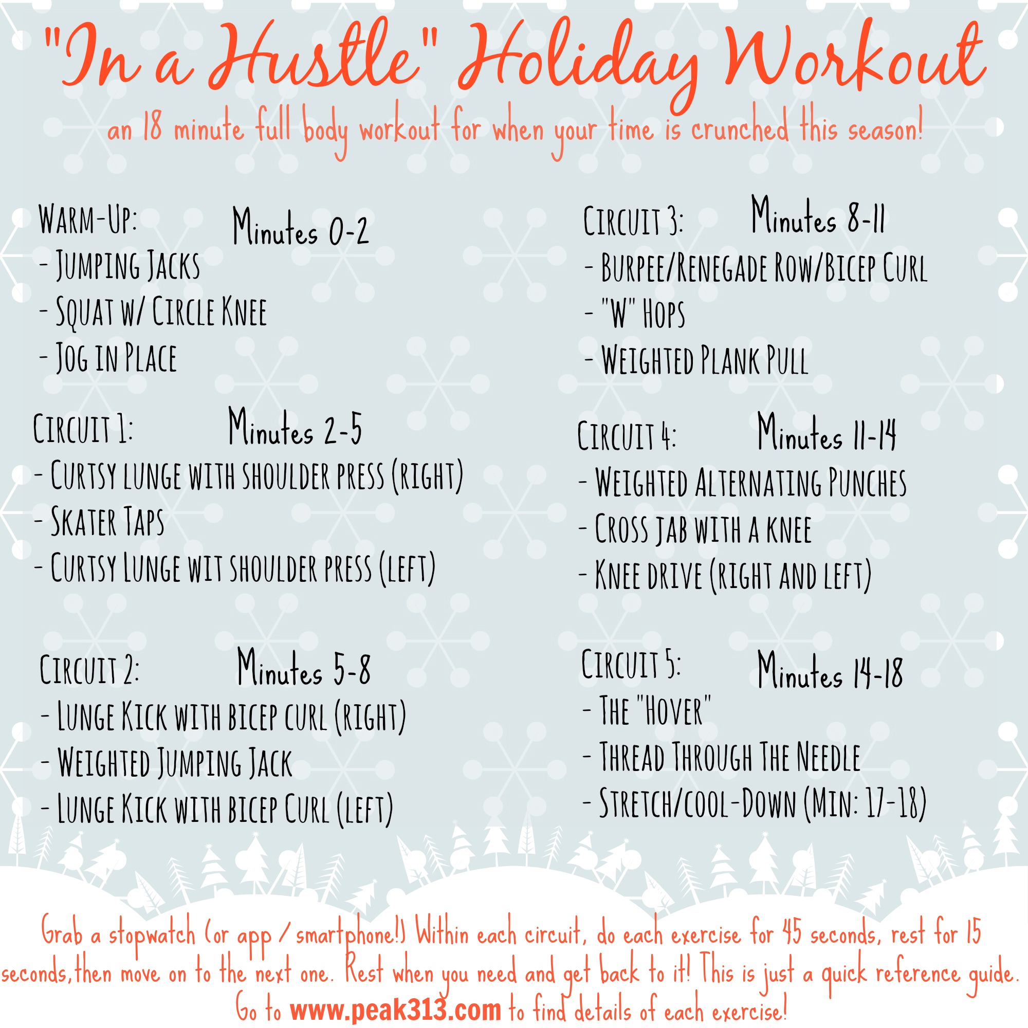 Simple Holiday workout plan for push your ABS